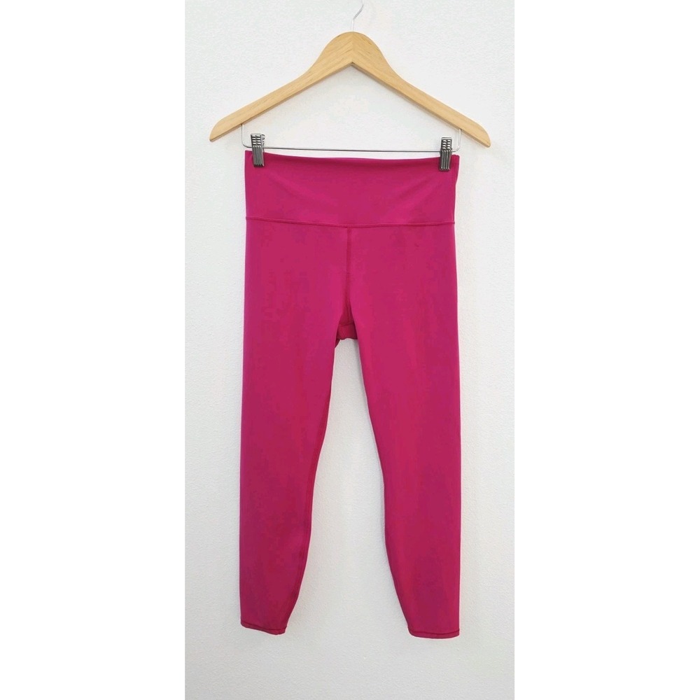 Vuori All The Feels Leggings Women's Size Medium Hot Pink Running Hiking Yoga